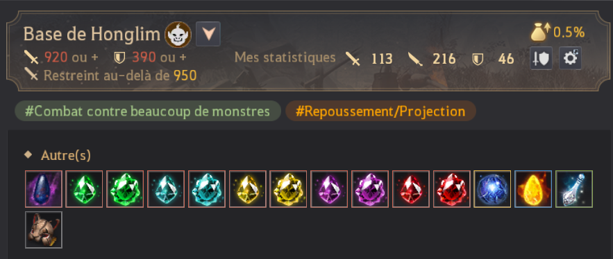 Panneau de la Base des Honglim